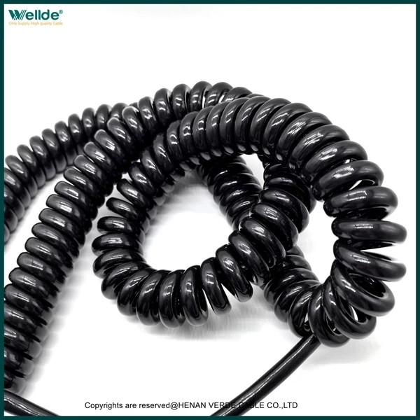 Coiled Cable 5 Core 1.5mm suppliers